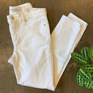 Lucky Brand White Ava Jeans Size 28